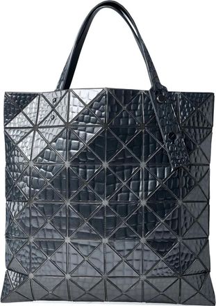 Bao Bao Issey Miyake Meta Kaiju triangular tiles tote bag - unisex - Polyester/Nylon/Artificial Leather - One Size - Grey