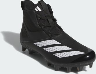 adidas adidas Performance Unisex Adizero Chaos American Football Linemen Cleats - Black/White - Size UK 14.5
