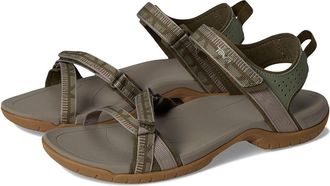 Teva Verra Womens Sandals Archive Chriss Cross Olive : 10 B - Medium, Synthetic