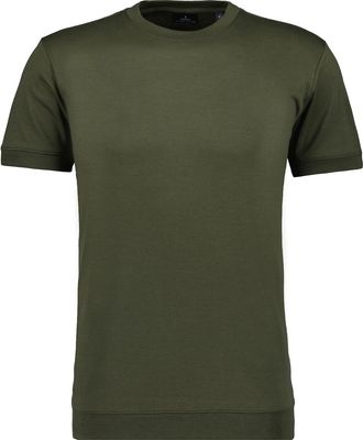 Ragman T-Shirt RAGMAN, Herren, Gr. L, gr&uuml;n (dunkelgr&uuml;n, 393), Baumwolle, regular fit, Rundhals, Shirts T-Shirt
