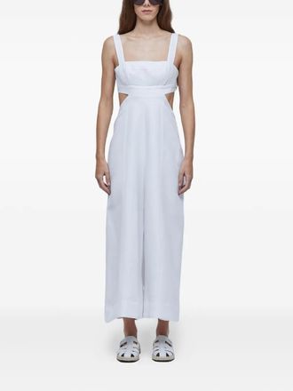 Osklen Jumpsuit met uitgesneden details - Wit