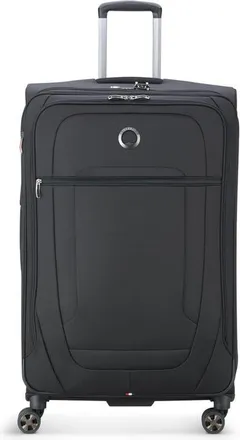 Delsey Helium DLX 29-Inch Softside Spinner Luggage in Black at Nordstrom