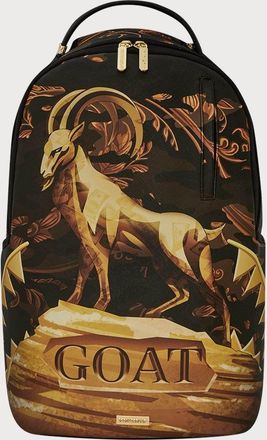 Sprayground G. O.A. T. Dlxsv B7542 Unisex Large Multicolor Printed Backpack GBS6