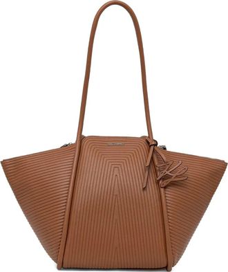 Karl Lagerfeld Borsa tote a coste - Marrone