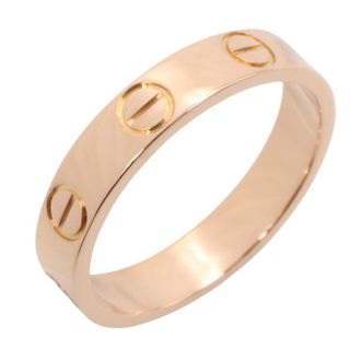 Cartier Gold Pink Gold (18K) Band Ring (Pre-Owned)