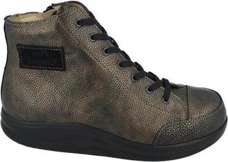 Finn Comfort Holten 02991 - Dames - Veterlaarzen - Bruin - 37 EU - Schoenen