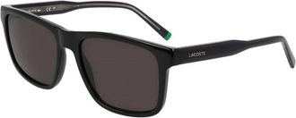 Lacoste Authentieke brillen met eersteklas service - Heren - Zonnebrillen - Zwart - 56 MM - Accessoires