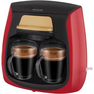 Sencor Cafetera De Goteo Sencor Sce 2101rd Rojo Rouge Noir 500 W