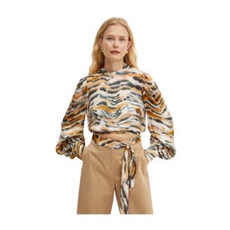 Twinset Donna, Camicette, Multicolore, L, new