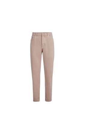 Brunello Cucinelli Garment-dyed denim trousers in Light Brown at Nordstrom, Size 48 It