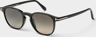 Tom Ford Holt round sunglasses