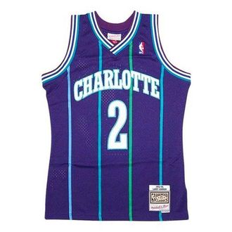 Mitchell & Ness NBA Swingman Jersey Charlotte Hornets - Larry Johnson 1994/95 SMJYAC18008-CHOPURPLJO94