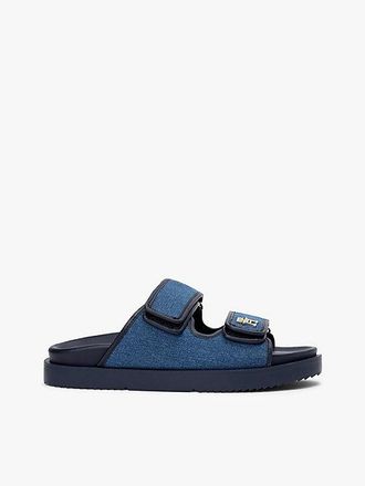 Tommy Hilfiger Denim TH Monogram Double Strap Sandals