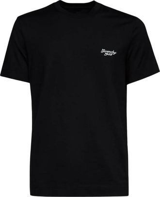 Givenchy Slim Fit T-Shirt - Heren - T-shirts - Zwart - L - Katoen - Tops