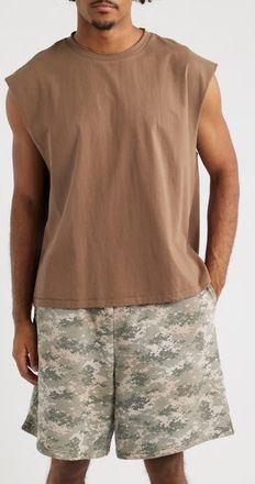 Elwood Sleeveless T-Shirt in Vintage Brown at Nordstrom, Size Xx-Large
