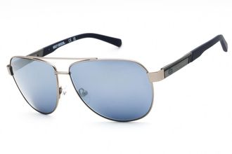 Harley-Davidson HD00021 11X Matte Light Nickeltin/Blue Mirror