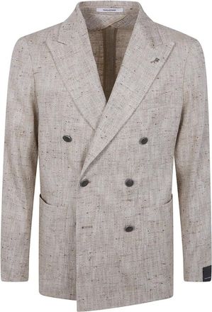 Tagliatore Heren, Jassen, Beige, Maat: L