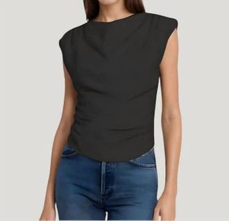 Amanda Uprichard Fersia Top In Black