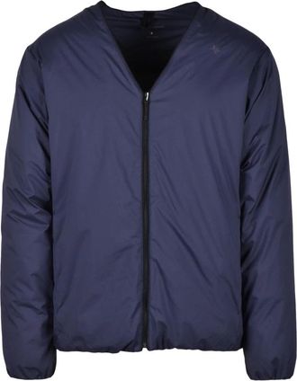 Goldwin Nylon Puffer Jacket - Heren - Zomerjassen - Blauw - S - Nylon - Jassen