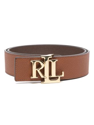 Lauren Ralph Lauren Riem met logogesp - Bruin