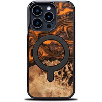 OEM Funda Bewood Unique Para Iphone 16 Pro - Naranja Con Magsafe