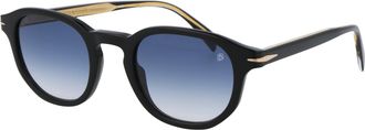 Eyewear by David Beckham Mens Sunglasses Db 1007-S Black Acetate