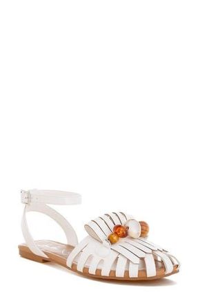 London Rag Saguara Ankle Strap Sandal in White at Nordstrom Rack, Size 8.5