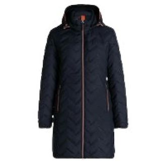 Betty Barclay Dames, Mantels, Zwart, Maat: 4XL Poliester