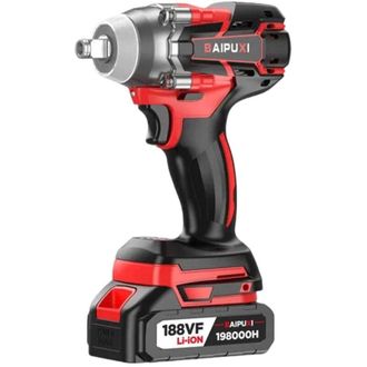 OEM Llave De Impacto, Taladro Inal&aacute;mbrico Con 1 Bater&iacute;a De 1300 Mah Y 21 V, Par De 280 Nm, Destornillador De 3000 Rpm, 12 Accesorios De Perforaci&oacute;n