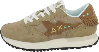 Sun 68 Sneakers - Dames - Schoenen - Beige - Maat: 36 EU Su&egrave;de