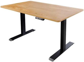 Global Interiors H&ouml;henverstellbarer Schreibtisch Oak Desk 120 x 80 cm