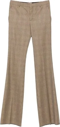 Saint Laurent Dames, Broeken, Beige, Maat: XS