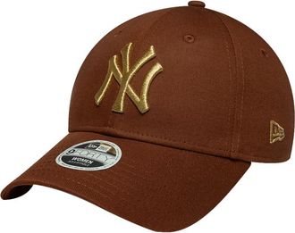 New Era Gorra Neyyan 9Forty con logo met&aacute;lico - Accessories - Mujer - Marr&oacute;n - ONE SIZE