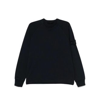 Stone Island Ghost Sweatshirt - Heren - Sweatshirts & Hoodies - Blauw - Maat: 2XL Katoen