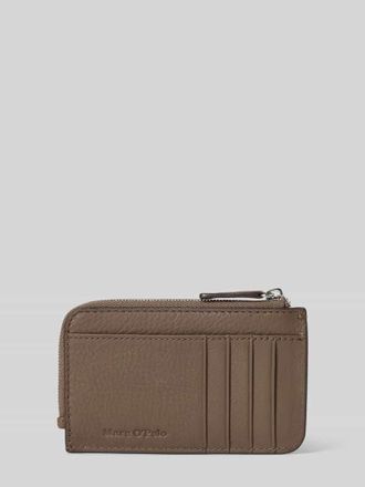 Marc O'Polo Portemonnaie mit Label-Detail in Hellbraun, Gr&ouml;&szlig;e 1