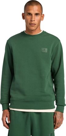 Timberland Sweatshirt TIMBERLAND Silicon Badge (LB) Crew Neck, Herren, Gr. XXL, pineneedle, Obermaterial: 100% Baumwolle, Sweatshirts Sweatshirt, sportlicher Sti