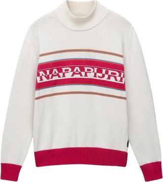 Napapijri Moderne trui met iconisch ontwerp - Heren - Coltruien - Veelkleurig - M - Truien & Vesten
