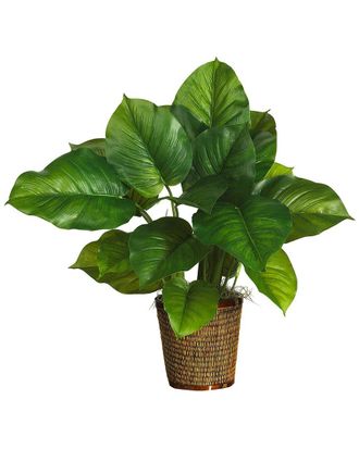 Nearly Natural 29In Large Leaf Philodendron Silk Plant (Real Touch)