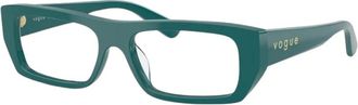 Vogue Eyewear Vo 5660U 3246 Brillen - Dames - Brillen - Groen - 53 MM - Accessoires