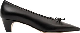 Parall&egrave;le Brent Pump - Dames - Pumps - Zwart - 37 1/2 EU - Leer - Schoenen