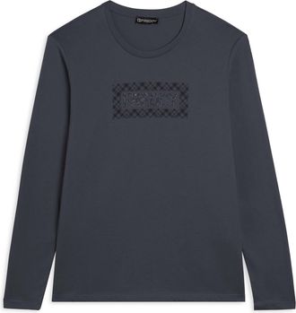 Freddy T-shirt comfort manica lunga con retro stampato