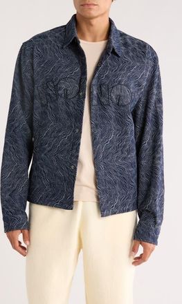 Honor The Gift Indigo Cover Coachs Jacket at Nordstrom, Size Xx-Large