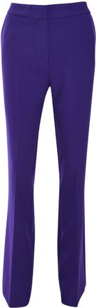 Simona Corsellini tapered trousers - Purple