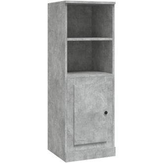 vidaXL Aparador Madera Contrachapada Gris Hormig&oacute;n 36x35,5x103,5 Cm Vidaxl