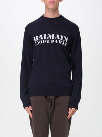 Balmain Sweater BALMAIN Men color Blue