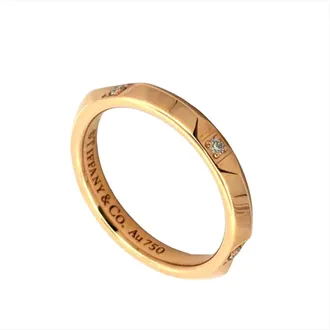 Tiffany & Co. Pink Gold Pink Gold (18K) Band Ring (Pre-Owned)