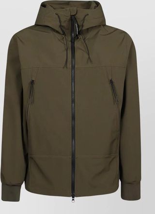 C.P. Company hooded jacket zip front long sleeves