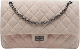Chanel Pre-owned Leather chanel-bags - Dames - Vintage Schoudertas - Roze - ONE Size - Vintage