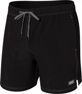 Saxx Mens Oh Buoy 2In1 Volley 5 Shorts In Black
