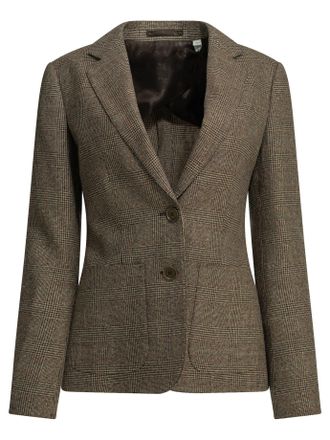 Burberry Blazer aus Woll- und Leinenmischung